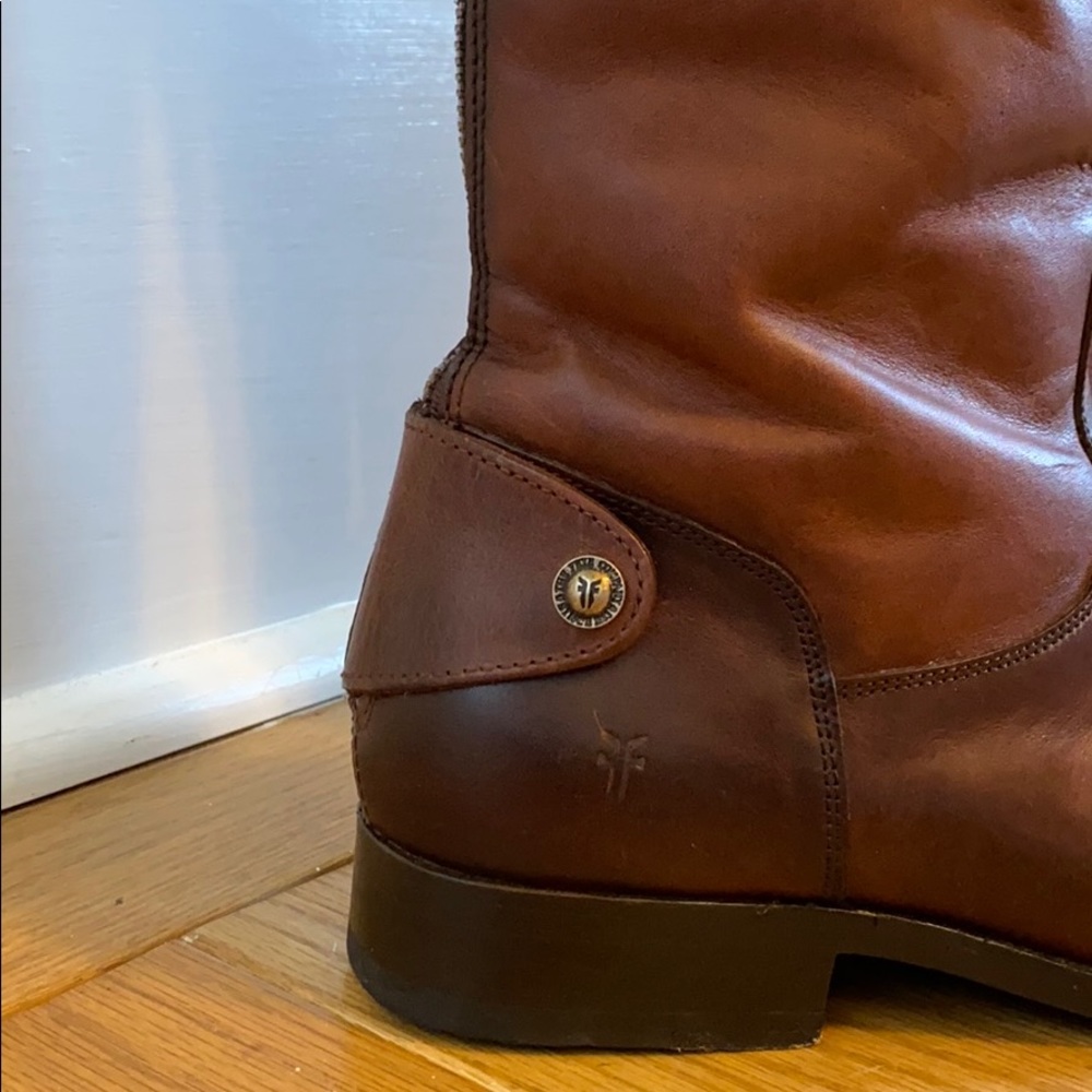 Melissa Button Back Zip Boots - Picture 2 of 5